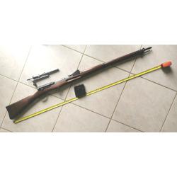 SCHMIDT RUBIN 1889 MONOMATRICULE CALIBRE 7.5X53.5 - ann&eacute;e de production 1892