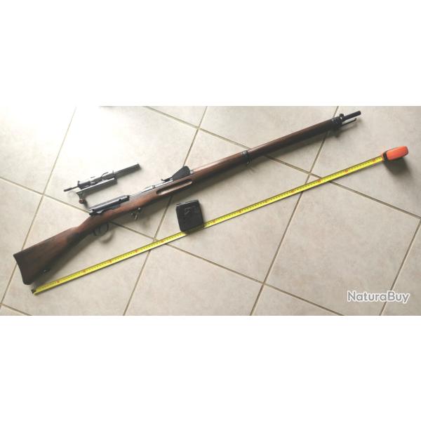 SCHMIDT RUBIN 1889 MONOMATRICULE CALIBRE 7.5X53.5 - ann�e de production 1892