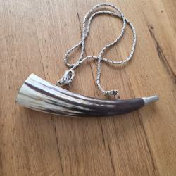Corne de rappel battue 30cm