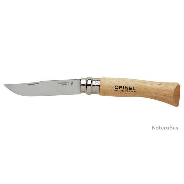 COUTEAU TRADITION OPINEL N�07 HETRE LAME 75MM INOX