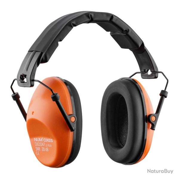 NUM'AXES CASQUE ANTIBRUIT PASSIF ORANGE