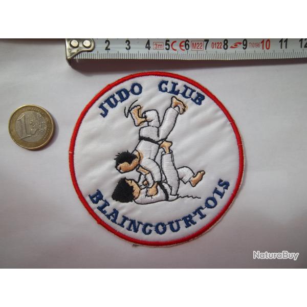 �cusson sport blaincourtois judo club insigne tissu