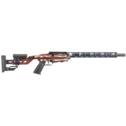 Ruger Pr&eacute;cision Rimfire 22LR us flag carabine 22 lr l&eacute;gers defauts drapeau am&eacute;rcain