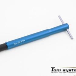 Cl&eacute; de choke pour fusil de chasse Cal. 12 T-Wrench - 250mm - TONI SYSTEM - Noir