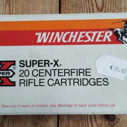 Destockage .264 Winchester Magnum 140 gr power point sp boite 20