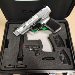 Pistolet CANIK TP-9 SFX RIVAL S Chrom&eacute; - cal. 9x19 - cat. B