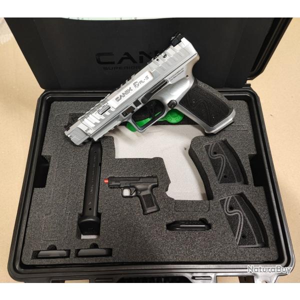 Pistolet CANIK TP-9 SFX RIVAL S Chrom� - cal. 9x19 - cat. B