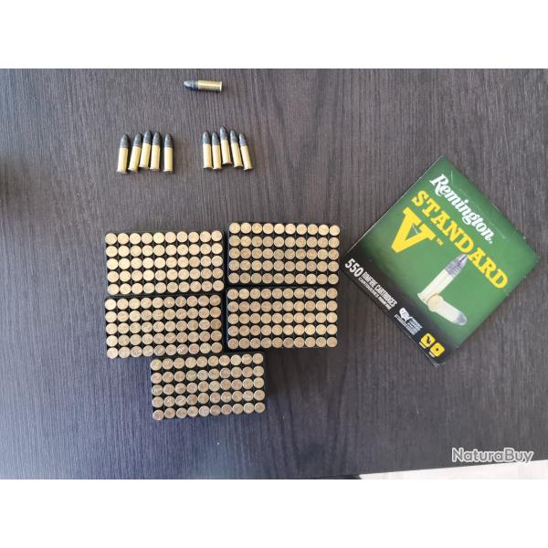 Munition remington standard V 38 gr X261