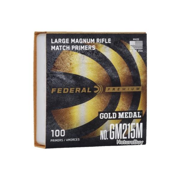 AMORCES FEDERAL GOLD MEDAL LARGE MAGNUM RIFLE x100
