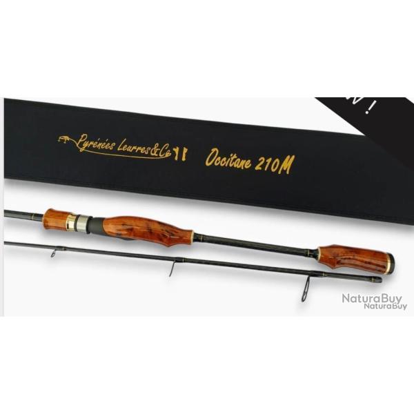 Canne truite Pyr�n�es Leurres&co occitane 210cm/5-21gr