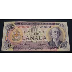 Canada, billet de ten dollars ottawa 1971ttb