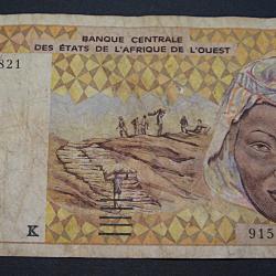 Afrique de l'ouest billet de 1000 francs tb+