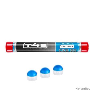 Annonce billes paintball : Billes T4E CBP 50 First Strike Poudre Pr&eacute;cision - Cal 50 - Tube de 10