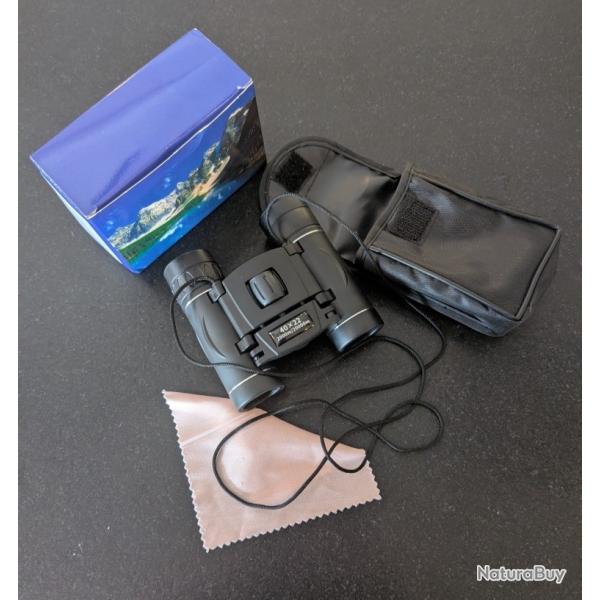 MINI JUMELLES 40X22 AVEC CORDON POCHETTE ET CHIFFONETTE