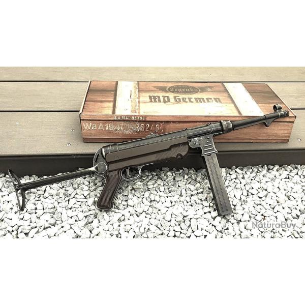 MP GERMAN LEGEND + 2 chargeurs 60 cps- SEMI  &  FULL  AUTO - Cal. 4.5MM (Billes Acier)