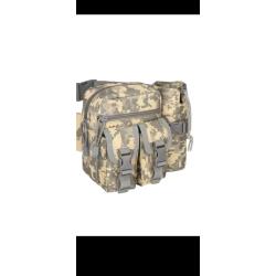 Sacoche banane militaire tactique CAMO URBAIN avec porte bouteille