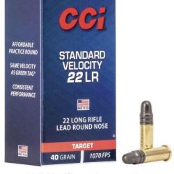 CCI Standard MUNITIONS 22LR LIVRAISON OFFERTE LOT DE 500