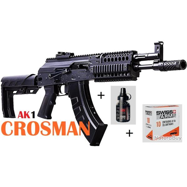 KALASH MODERNE CROSMAN AK1 NOIR CAL. 4.5mm
