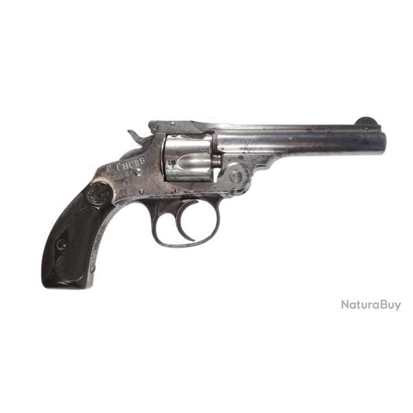S&W 4th model Cal.32S&W avec gravures