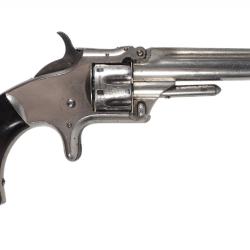 S&W Model N&deg;1 3&egrave;me type nickel&eacute; Cal.22 short