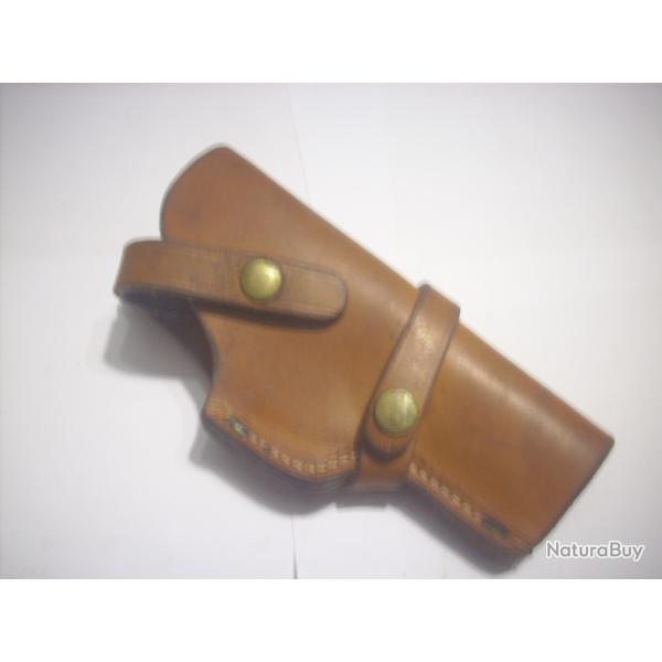 holsters cuir pour revolver poudre noir ou autre