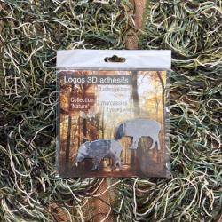 Autocollant Voiture Sanglier - 1� sans prix de r&eacute;serve