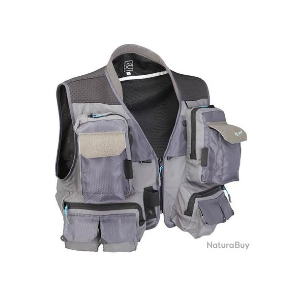 GILET DE PECHE - JMC - Evasion - Gris