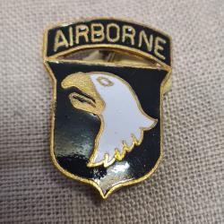 Insigne , broche   &eacute;maill&eacute;   101&eacute;me WW2