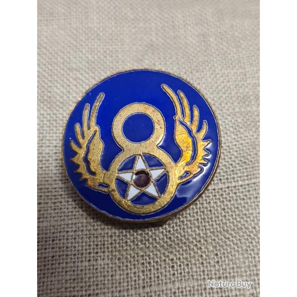 Insigne , �maill�   8�me Air Force US WW2