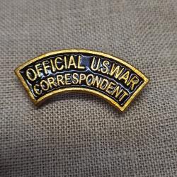 Insigne , &eacute;maill&eacute;  banane Correspondant US WW2