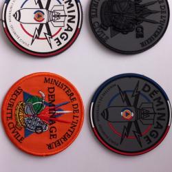 Patchs D&eacute;minage S&eacute;curit&eacute; civile