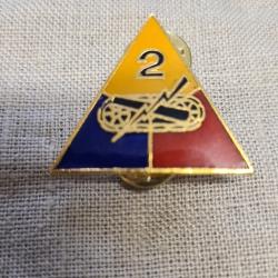 Insigne , &eacute;maill&eacute;  2&egrave;me DB US WW2