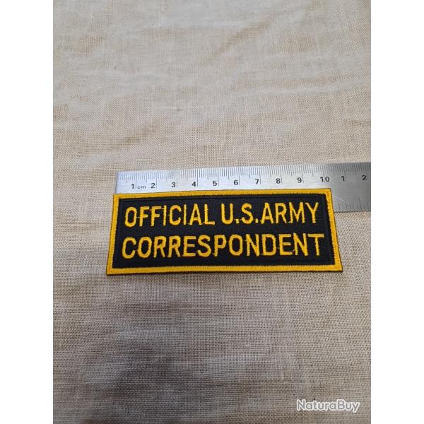 Patch Rectangulaire Correspondant US WW2