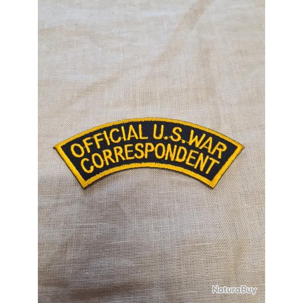 Patch Banane Correspondant US WW2