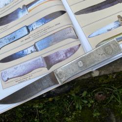 Couteau poignard  de tranch&eacute;e, poilu ww1.