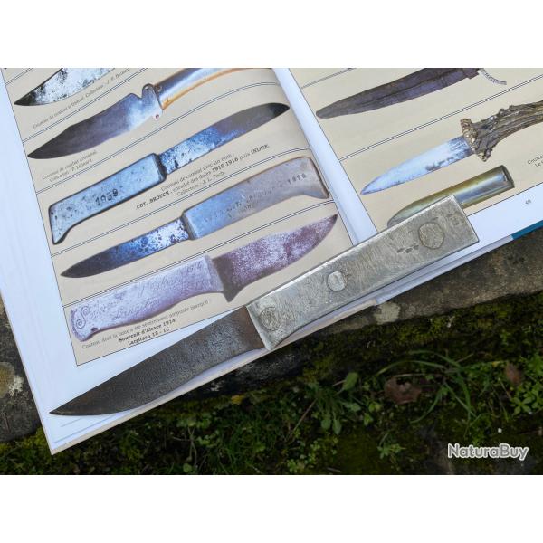 Couteau poignard  de tranch�e, poilu ww1.