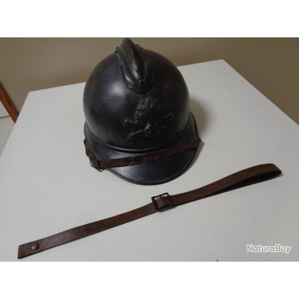 Jugulaire troupe pour casque Adrian Mle.1915 ww1-14/18