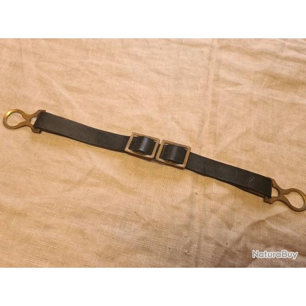 Jugulaire laiton pour casque � pointe WW1 (L5B)