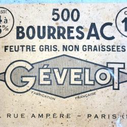 Bourre feutre gris Cal 16