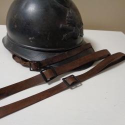 Jugulaires pour casque Adrian Mle. 1915 14/18-WW1 (lot de 2)