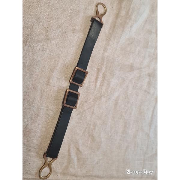 Jugulaire laiton pour casque � pointe WW1 (L6B)