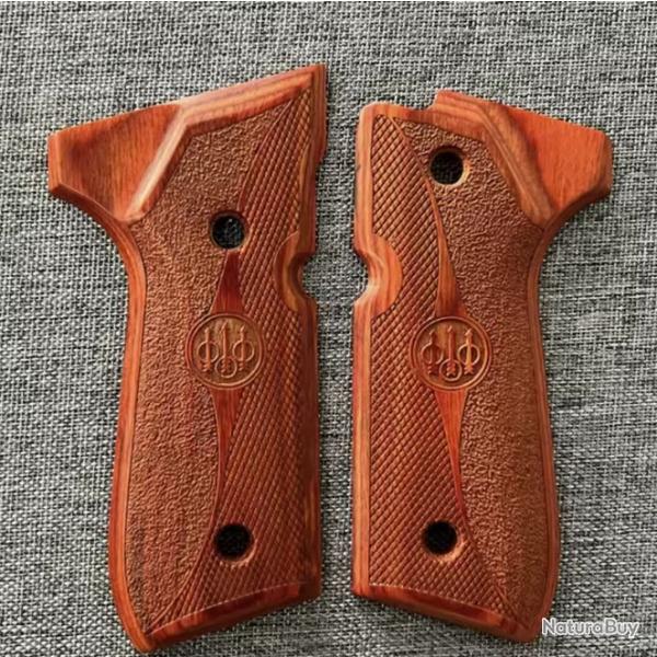 Plaquettes Beretta 92 fs Bois | TXC ARMEMENT