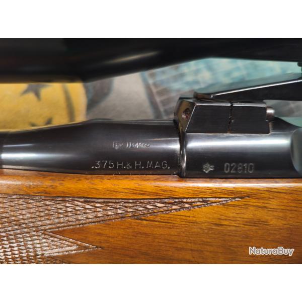 MAUSER M77 CAL 375HH AVEC LUNETTE ZEISS
