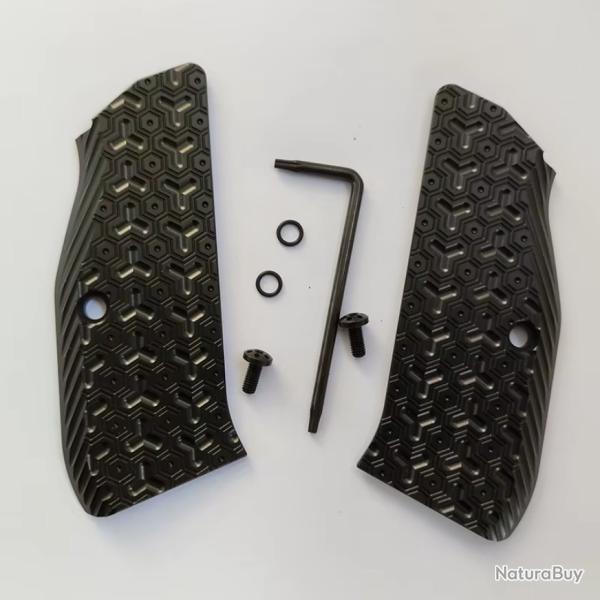 Plaquette CZ 75 SP01 Shadow HexaGrip Pro | TXC ARMEMENT