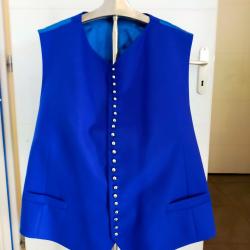 Gilet d'arme bleu neuf