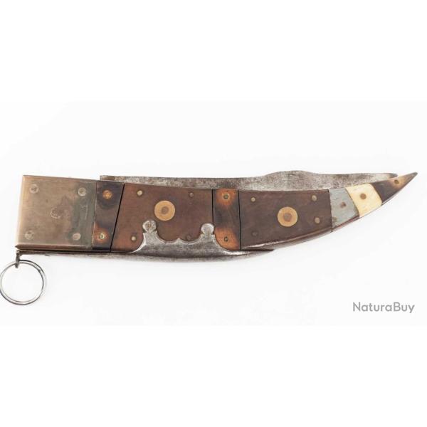 FORT COUTEAU PLIANT ANCRE DE MARINE DAT� 1912 - FRANCE XIX�