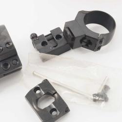 MONTAGE &Agrave; PIVOT HAUT POUR LUNETTE CHASSE ET TIR 25MM