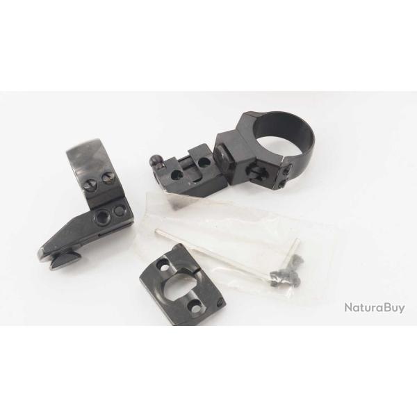 MONTAGE � PIVOT HAUT POUR LUNETTE CHASSE ET TIR 25MM