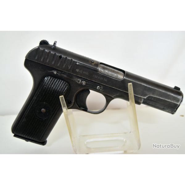 Pistolet semi-automatique TOKAREV TT33 - Cal. 7.62x25 Tokarev
