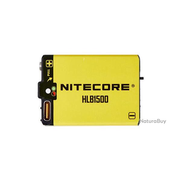 Batterie Li-ion HLB1500 pour UT27 / HA23UHE Nitecore